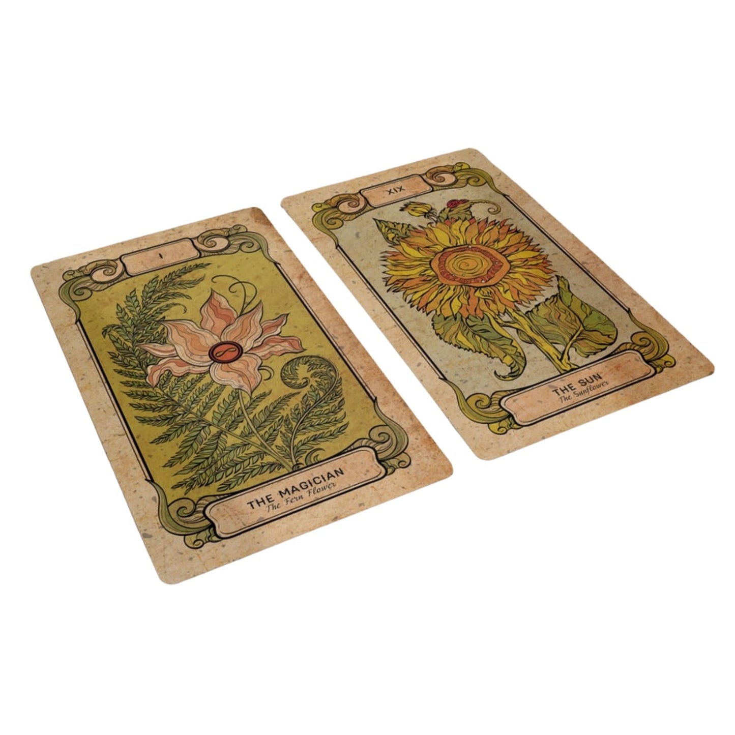 BOTANICA OCULTA TAROT - 78+2 Card Deck | Mystical Tarot & Oracle Cards for Spiritual Guidance, Divination, and Manifestation | High-Quality Cardstock with Stunning Botanical Illustrations | Ideal for Beginners & Experts