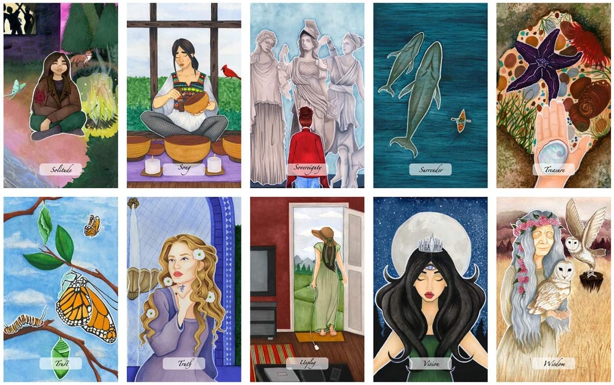 ETHONY Awakened Soul Oracle Card Deck