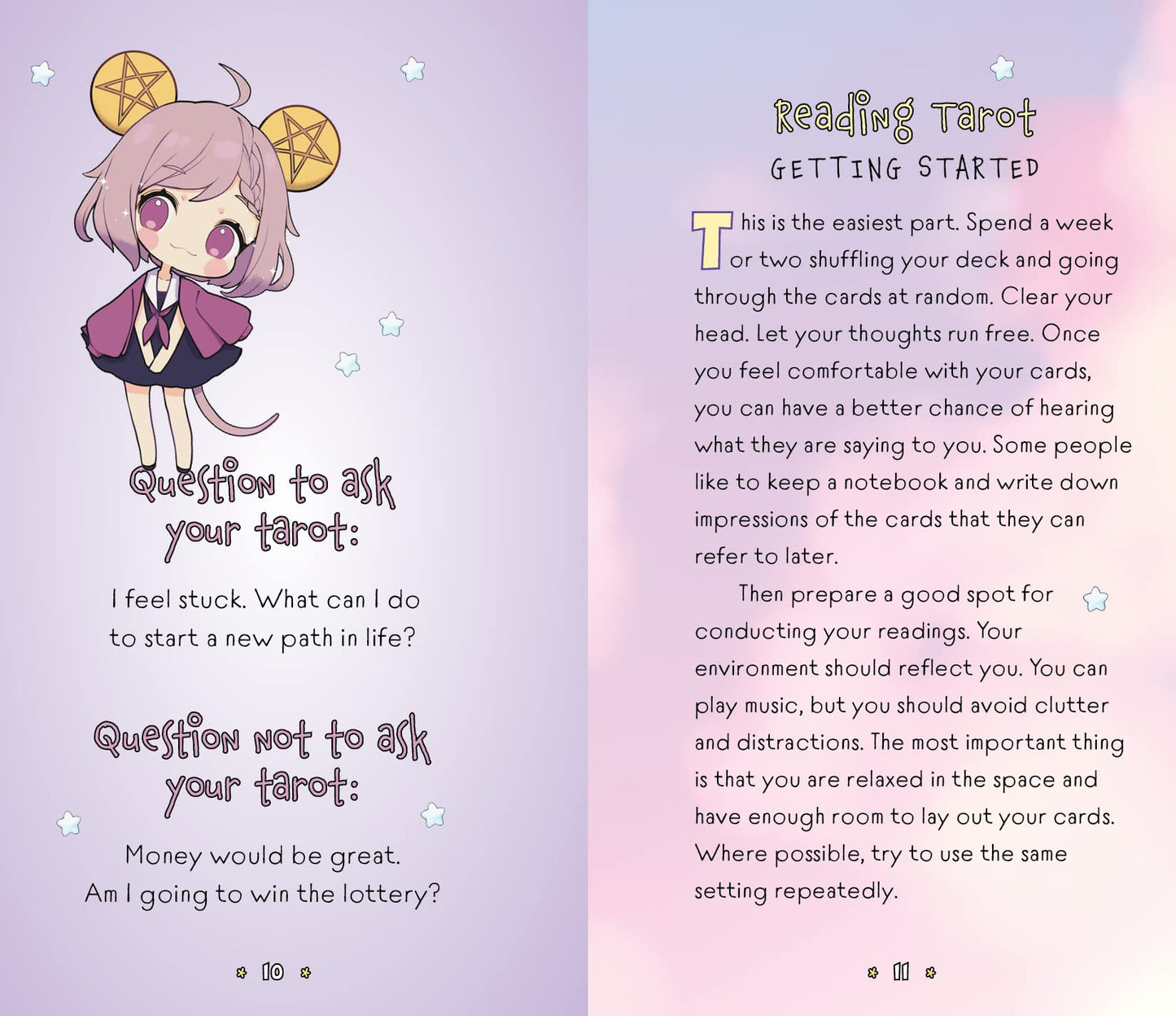 Cute Chibi Tarot: Understanding Tarot with the Chibi Universe - 78 Cards and Guidebook