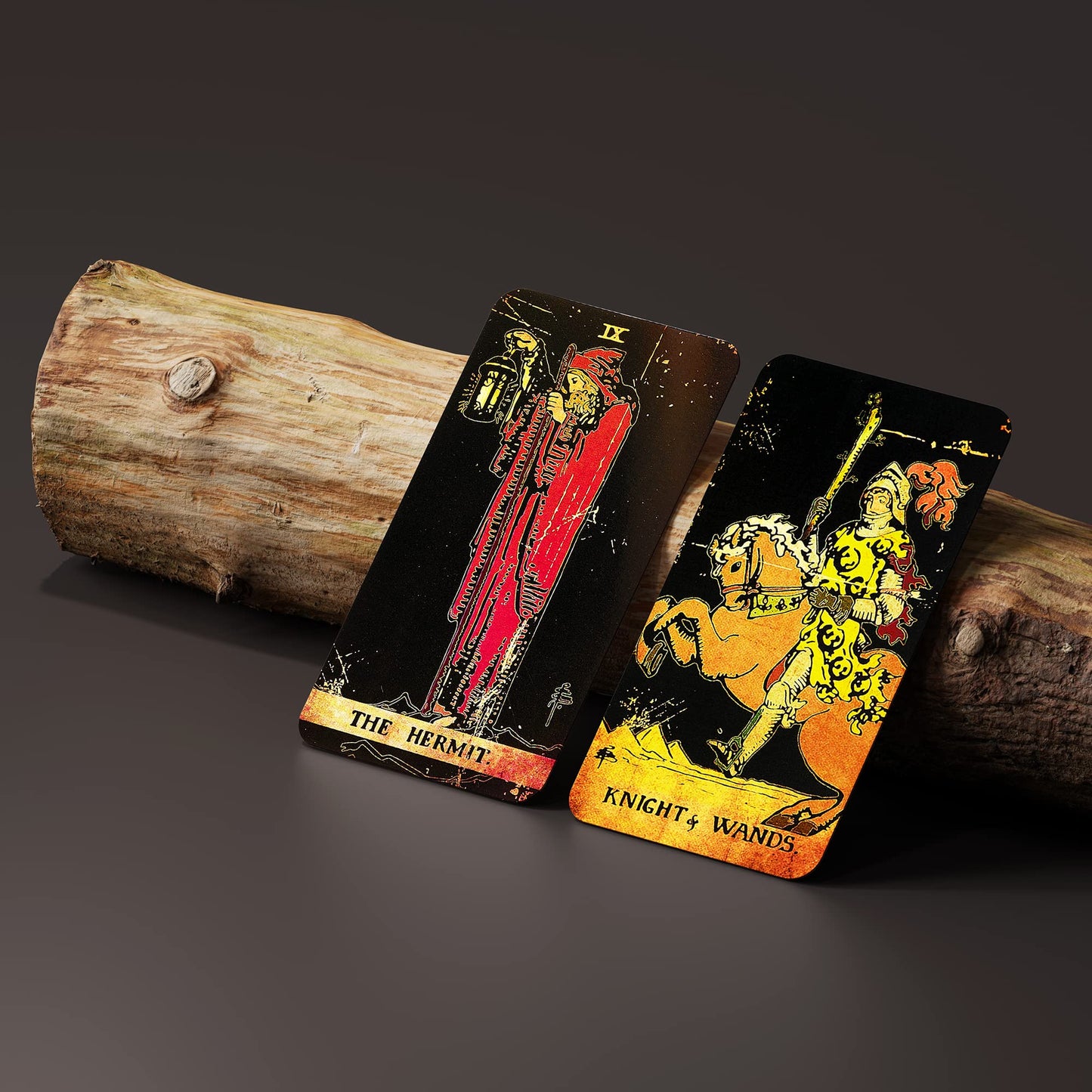 CRAFTERIAN Tarot Cards, 78 Deck, Original Cards for Beginners and Experts with Guide Book Gift Bag, Fortune Telling Game, Divination Tools All Skill Levels, Black.