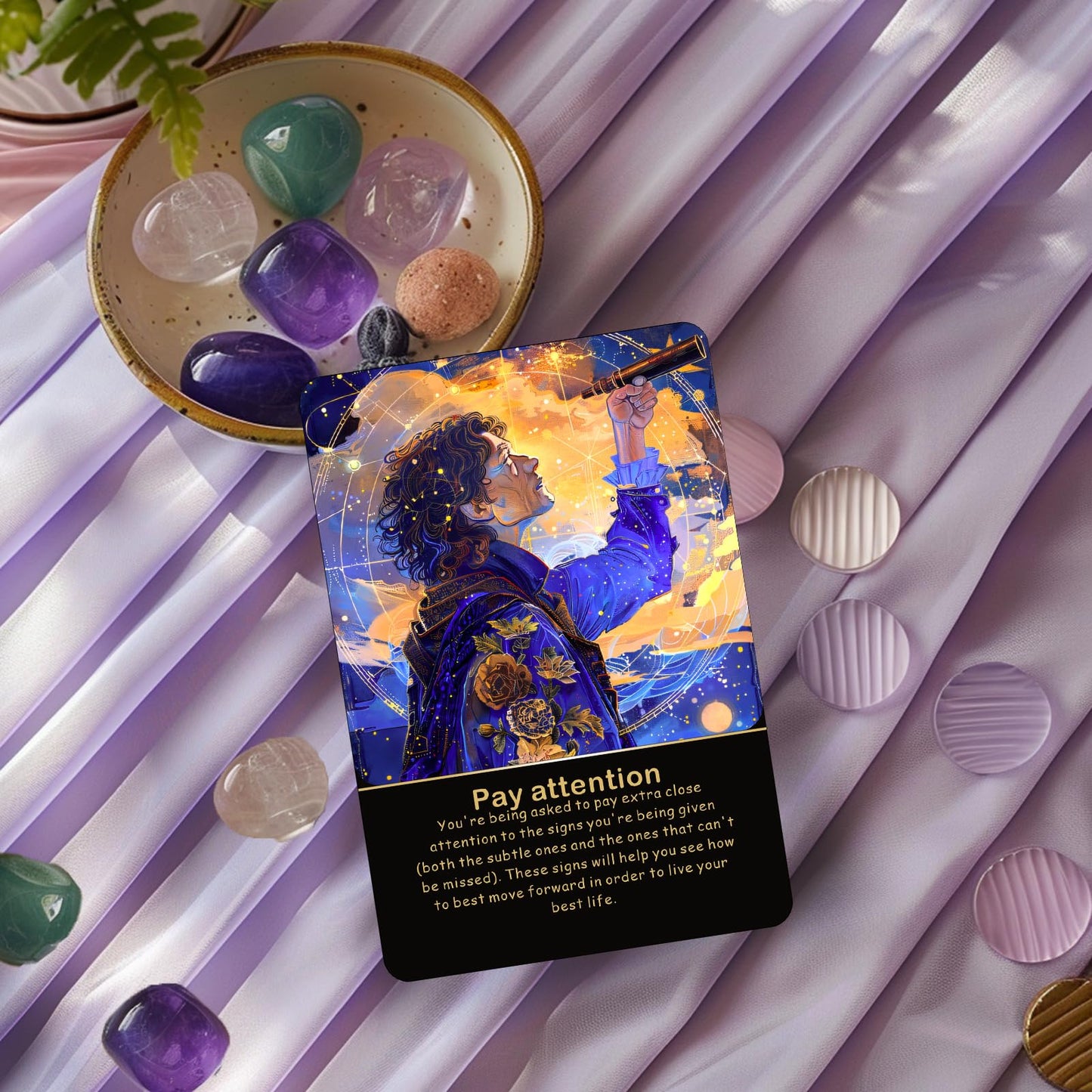 Akashic Oracle and Tarot Cards for Beginners - Energy Healing Set With 75 Cards to Reveal Soul's Truth and Clear Karmic Influences