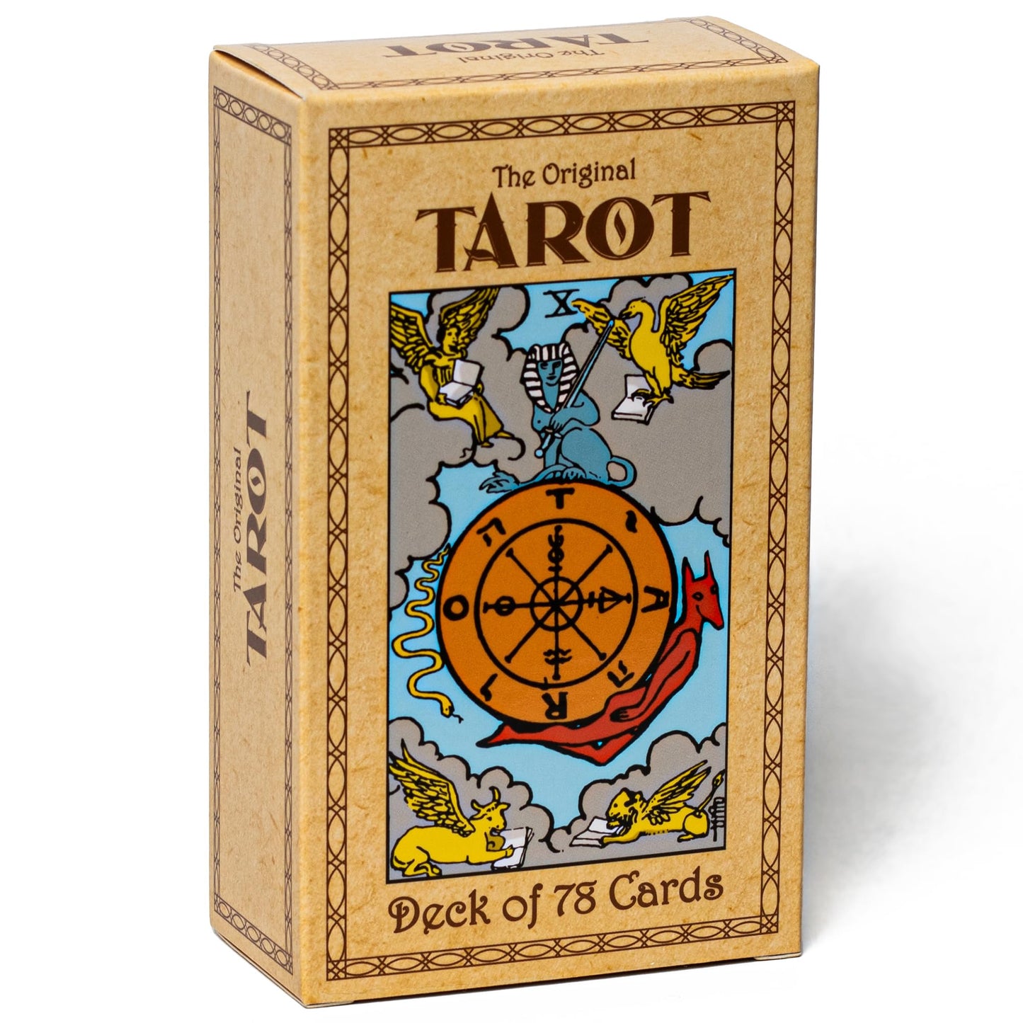 Da Brigh Tarot Cards Deck - English Version - 78 Cards, Booklet - Linen Finish, Crisp Vectorized Graphics - Adults Only