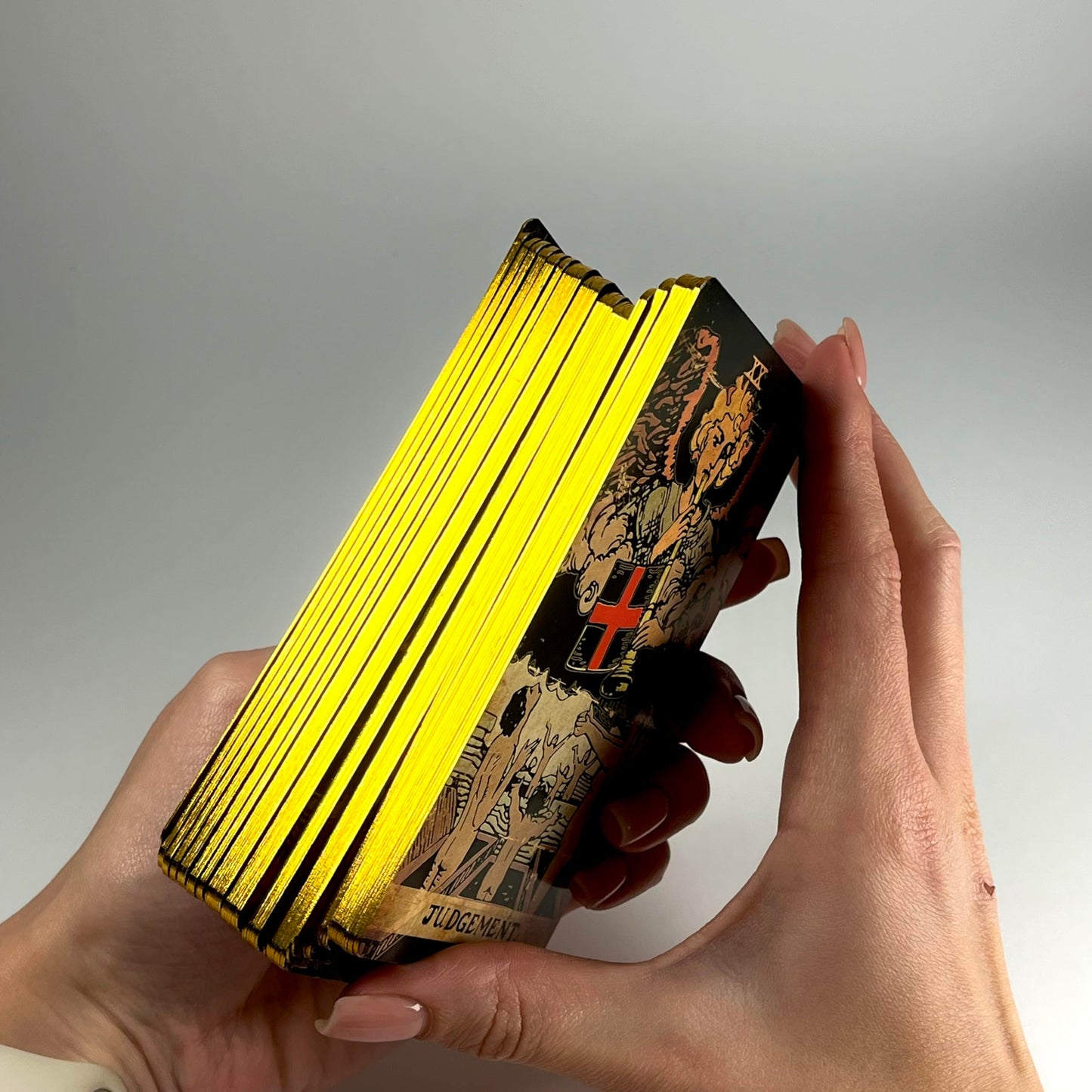 CRAFTERIAN Tarot Cards, 78 Deck, Original Cards for Beginners and Experts with Guide Book Gift Bag, Fortune Telling Game, Divination Tools All Skill Levels, Black.