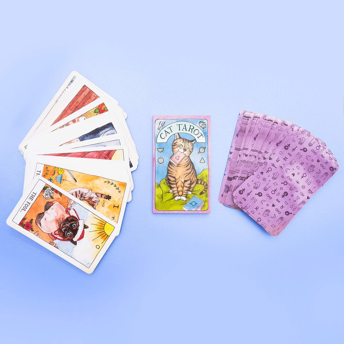 Cat Tarot: 78 Cards and Guidebook
