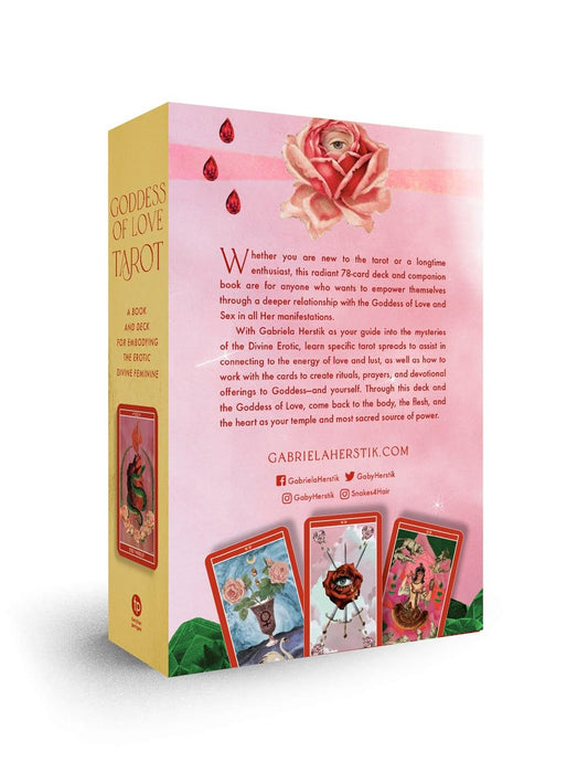 Goddess of Love Tarot: A Book and Deck for Embodying the Erotic Divine Feminine