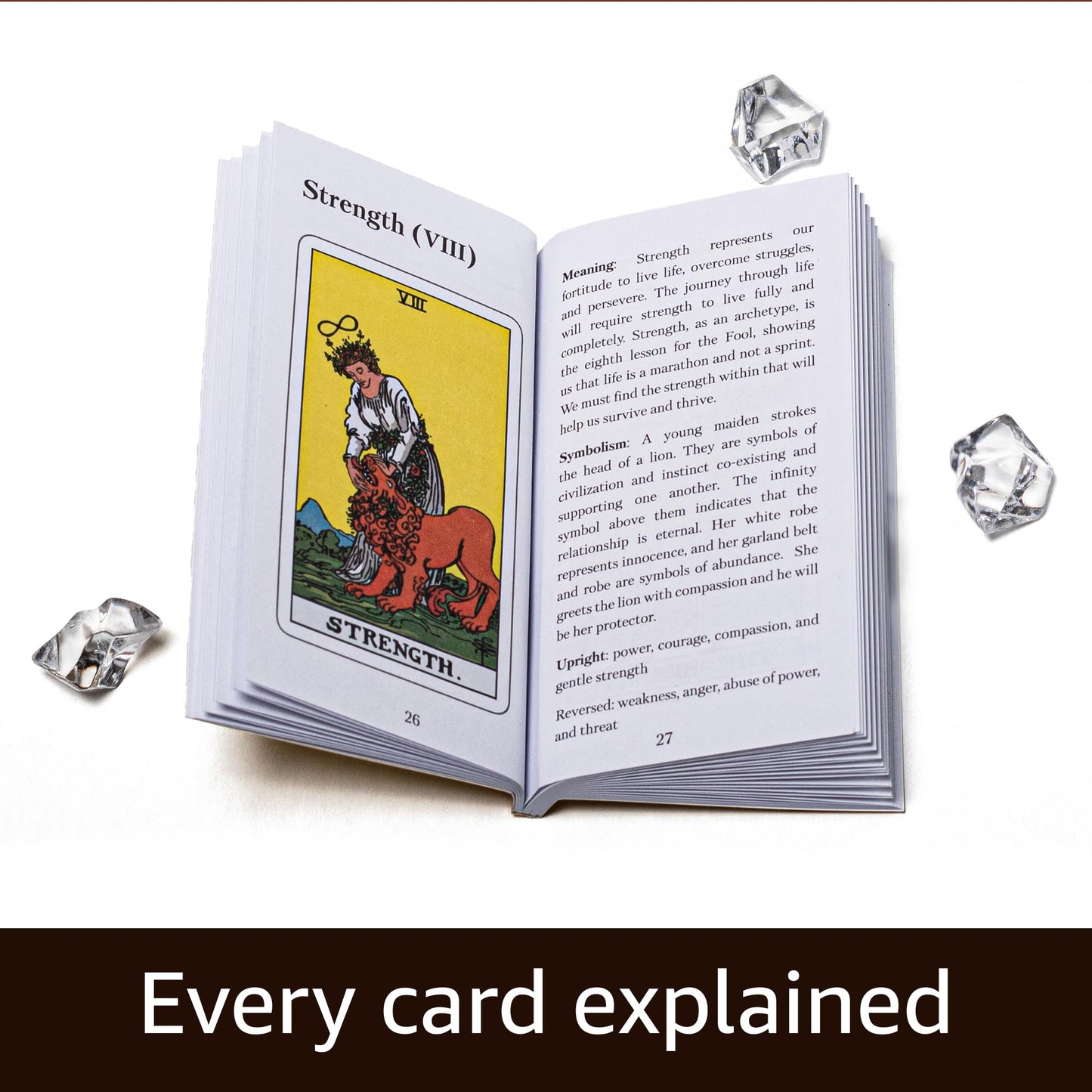 Da Brigh Tarot Cards Deck - English Version - 78 Cards, Booklet - Linen Finish, Crisp Vectorized Graphics - Adults Only