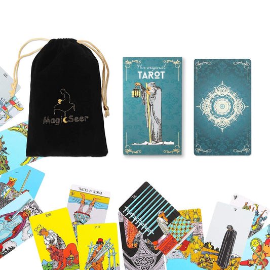 MagicSeer Borderless Tarot Cards Power Deck
