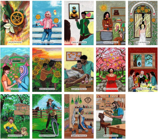 ETHONY Modern Love Tarot Cards Deck with 78 Beautiful Cards Exploring The Many Facets of Love and Relationships | Keepsake Box, Deluxe Full-Color Guidebook, Foil Stamped Back, and Gilded Edges
