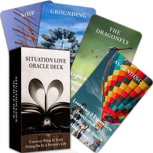 Love Oracle Cards Decks, Situations Love Oracle Deck, Oracle Cards for Beginners, Clarification Love, Friends, Career Related