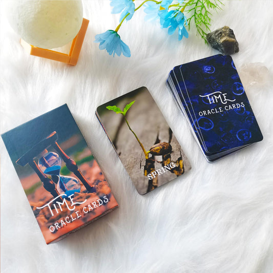 Time Oracle Cards Deck, Divine Timing Oracle Cards, Oracle Cards for Beginners, Answers to All Your Timing Related Questions