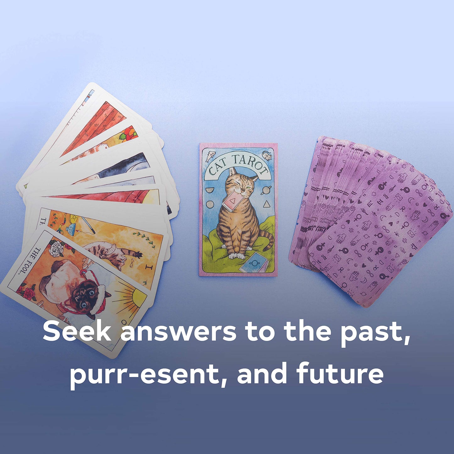 Cat Tarot: 78 Cards and Guidebook