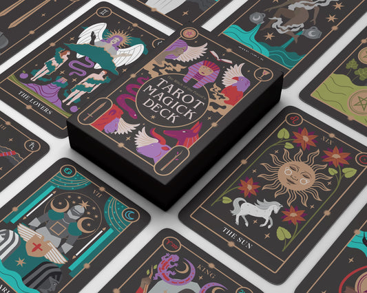 The Witch of the Forest's Tarot Magick Deck: A 78 card deck and guidebook