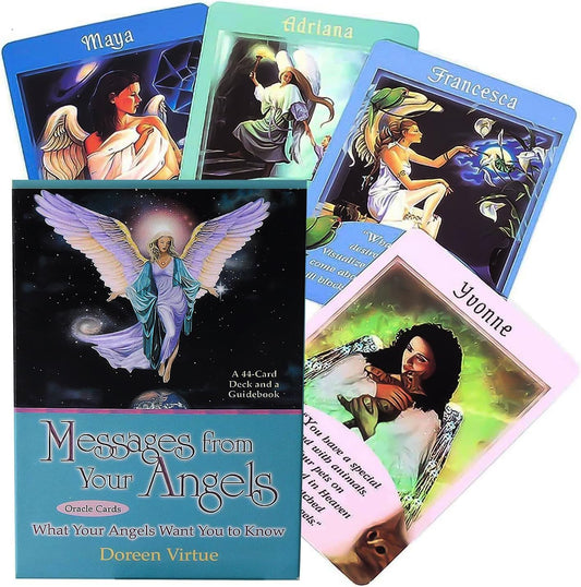 Gayrrnel Tarot Cards Set - 44 Lovers Tarot Card Message Oracle Cards - Angel Healing Cards - Doreen Virtue Rare Out of Print Edition