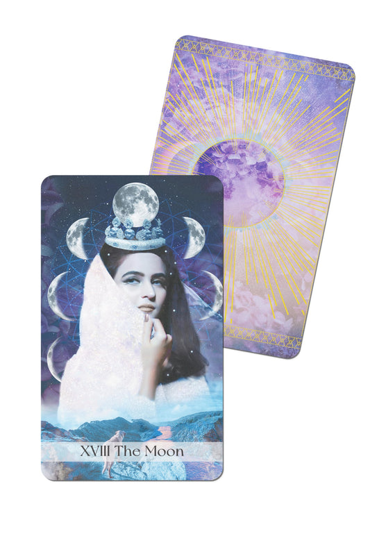The Moon Dust Tarot: A deck and guidebook to activate ethereal lunar magic