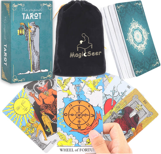 MagicSeer Borderless Tarot Cards Power Deck