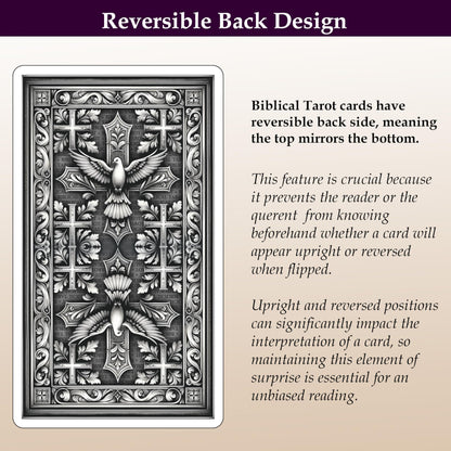 Biblical Tarot Deck: A 78-Card Deck & Guidebook. Unique, Based on The Wisdom of The Bible. Premium Quality. Flexible and Easy to Shuffle. High Detail Print. Full Size - 4.75x2.75 (Second Edition)
